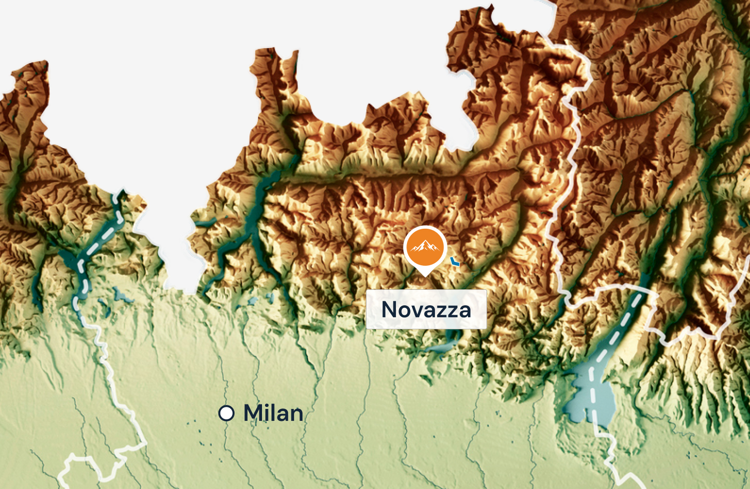 Map Novazza