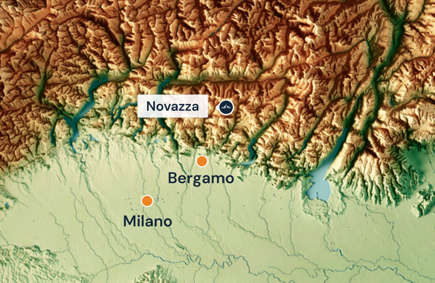 Map Novazza